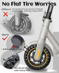 10x2.5 Inches Anti-Skid Tire Electric Scooter Solid Tire*2 pieces