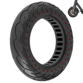 10 x 2.5 Inches Anti-explosion Electric Scooter Solid Tire-Red