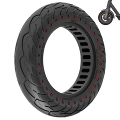 10 x 2.5 Inches Anti-explosion Electric Scooter Solid Tire-Red