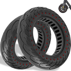 10 x 2.5 Inches Anti-explosion Electric Scooter Solid Tire-Red*2 pieces