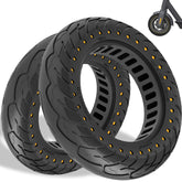 10 x 2.5 Inches Anti-explosion Electric Scooter Solid Tire-Yellow*2 pieces