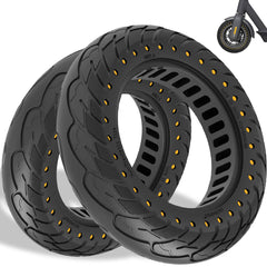 10 x 2.5 Inches Anti-explosion Electric Scooter Solid Tire-Yellow*2 pieces