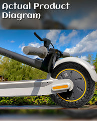 10 x 2.5 Inches Anti-explosion Electric Scooter Solid Tire *2 pieces