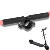Safe Adjustable Grips Bar with Warning Light for Electric Scooter