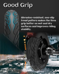 10 x 2.5 Inches Anti-explosion Electric Scooter Solid Tire-Red