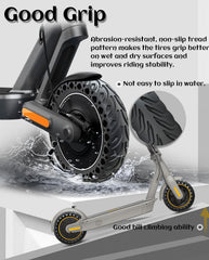 10x2.5 Inches Anti-Skid Tire Electric Scooter Solid Tire*2 pieces