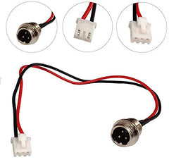 Charging Port Kit for Electric Self-Balancing Scooter (3 Prong 2 Wires)