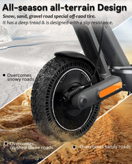 GLDYTIMES 50/75-6 8.5x2.0 Off-road Tire Replacement for All 8.5 inch Original Tire Fit for Gotrax GXL V2 XR/Apex XL/G3 Plus~Hiboy S2~Xiaomi M365/Pro 2-9 Inch 9x2.25 Solid Tire Explosion-proof