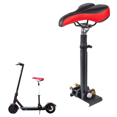 Electric Scooter Adjustable Seat-Red