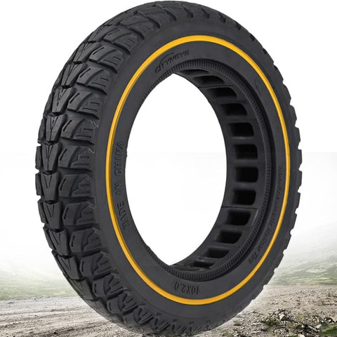 10 x 2.125 Inches Tubeless Electric Scooter Solid Tire 2 pieces