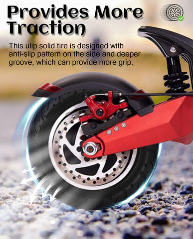 10x2.5 Inches Honeycomb Electric Scooter Solid Tire