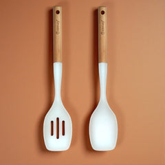 2 Silicone Cooking Spoons