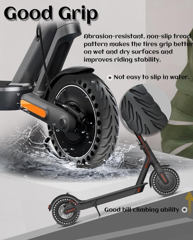 8.5x 2.5 Inches Explosion-Proof Honeycomb Electric Scooter Solid Tire