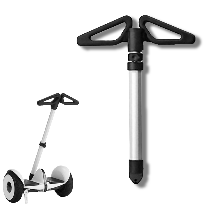 2 in 1 Adjustable Handle Bar for Self Balance Hoverboard (White)