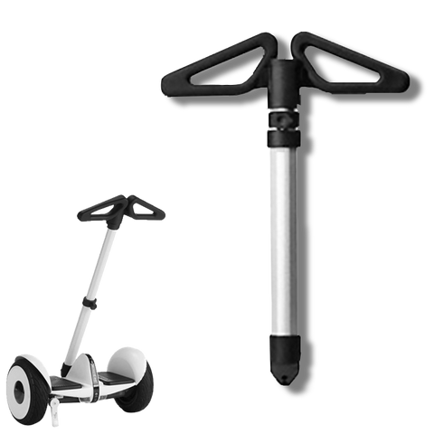 2 in 1 Adjustable Handle Bar for Self Balance Hoverboard (White)