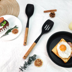 2 Silicone Cooking Spoons