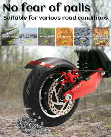 10x2.5 Inches Honeycomb Electric Scooter Solid Tire