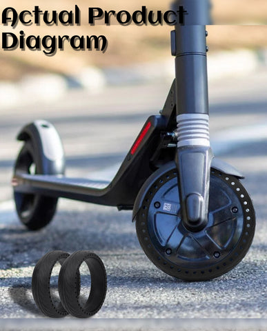 8x2.0 Inches Electric Scooter Solid Tire