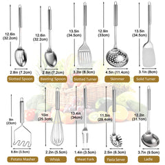 10 pcs Stainless Steel Kitchen Tools