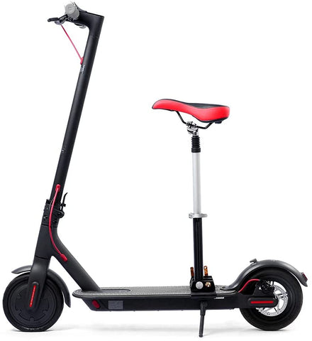 Electric Scooter Adjustable Seat-Red