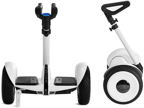 2 in 1 Adjustable Handle Bar for Self Balance Hoverboard (White)