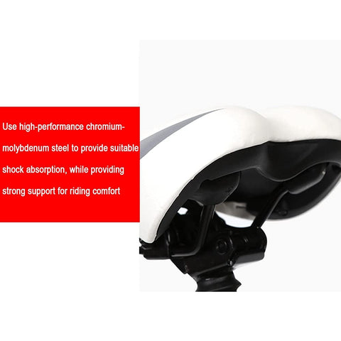 Electric Scooter Adjustable Seat-White