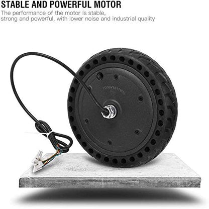 GLDYTIMES Xiaomi Scooter Motor with Tire - Explosion Proof Honeycomb Structure Anti-Skid Wheel Tire Set Replacement for Xiaomi Mi M365 1S Pro Hiboy S2 AovoPro ES80 Electric Scooter