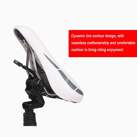 Electric Scooter Adjustable Seat-White